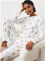Christmas Disney Winnie The Pooh Pointelle Pyjama Set M