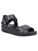 HUSH PUPPIES Ellie Sandal Black On Black 3