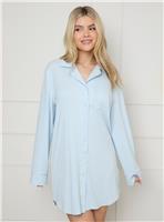 DOROTHY PERKINS Night Shirt Tipped Pyjama Shirt M