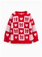 Christmas Drop Shoulder Crew Neck Jumper 8 years