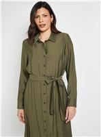 WALLIS Collared Button Through Shirt Dress 20