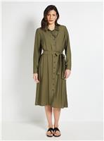 WALLIS Collared Button Through Shirt Dress 22