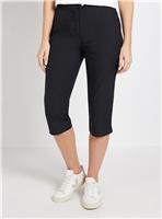 WALLIS Cropped Capri Trouser Black 16