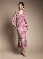 OASIS Tiered Bias Midi Dress 16