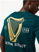 Green Guinness Graphic T-Shirt S
