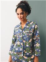 Tu x Morris & Co. Strawberry Thief Sateen Traditional Pyjamas XXL