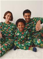 Family Matching Men's The Grinch Christmas Pyjamas XL