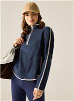 REGATTA Cath Kidston Printed Half Zip Fleece Navy 12