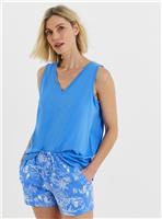 JD WILLIAMS Cotton Vest Shortie Pyjama Set 32-34