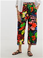JD WILLIAMS Linen Mix Wide Leg Culotte 22