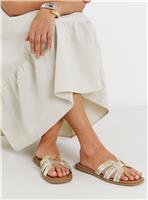 JD WILLIAMS Woven Mule Sandals Wide Fit 6