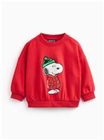 Snoopy Red Christmas Sweatshirt 2-3 years