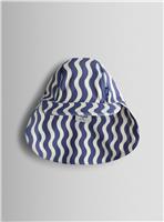 JOJO MAMAN B&Eacute;B&Eacute; Wavy Stripe Sun Protection Hat 3-4 Years