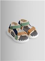 JOJO MAMAN B&Eacute;B&Eacute; Adjustable Strap Sandals 10 Infant