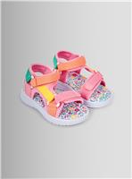 JOJO MAMAN B&Eacute;B&Eacute; Colour Block Sandal 6 Infant