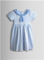 JOJO MAMAN B&Eacute;B&Eacute; Short Sleeve Sailor Dress 4-5 Years
