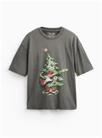 Fender Christmas Relaxed Fit T-Shirt M