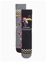 Guinness Toucan Christmas Ankle Socks 2-Pack 6-8.5