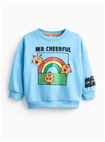 Mr Men Mr Playful Rainbow Crewneck Sweater 3-4 years