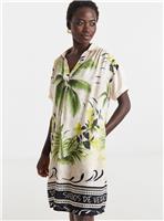 JD WILLIAMS Linen Tunic Dress 8