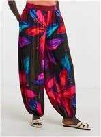 JD WILLIAMS Viscose Crinkle Balloon Trouser 10