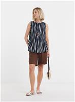 JD WILLIAMS Linen Mix Pleated Shell Top 16