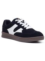 HUSH PUPPIES Maura Suede Trainers Black 3