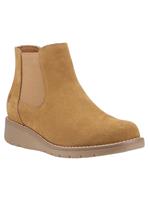 HUSH PUPPIES Leonie Suede Boots Tan 3
