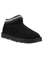 HUSH PUPPIES Sloane Suede Bootie Slippers Black 8