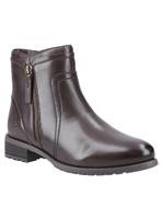 HUSH PUPPIES Scarlett Leather Boots Brown 5