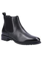 HUSH PUPPIES Sammie Leather Chelsea Boots Black 6