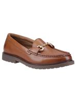 HUSH PUPPIES Verity Snaffle Leather Loafers Tan 7