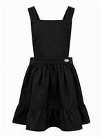 LELLI KELLY Becky Bow Detail Ruffle Pinafore Dress Black 7-8 years