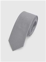 BURTON Blue Houndstooth Tie One Size