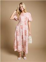 DOROTHY PERKINS Angel Sleeve Seam Detail Midaxi Dress 18