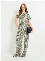 WALLIS Geo Jersey Drawstring Trouser 18