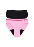 LOVE LUNA First Teen 2 Pack Seamfree Period Bikini Brief 10-11 years