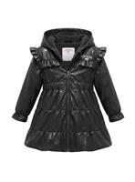 LELLI KELLY Bonnie Fleece Lined Coat Black 7-8 years