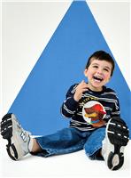 JOJO MAMAN BB Skater Dog Sweatshirt Navy Blue 18-24 months