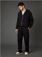 BURTON Black Straight Fit Cargo Jogger M