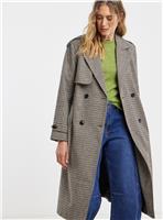 JD WILLIAMS Houndstooth Trench Coat 16