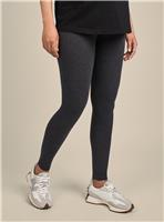 JOJO MAMAN BB Cotton Rich Maternity Leggings Grey 14