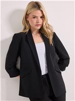 DOROTHY PERKINS Ruched Sleeve Blazer 12