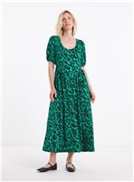 JD WILLIAMS Soft Touch Waist Detail Midaxi Dress 8