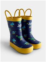 JOJO MAMAN BB Dinosaur Wellies Mustard Yellow 8 Infant