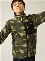 REGATTA Junior Frankie Warm Fleece Camo 7-8 years