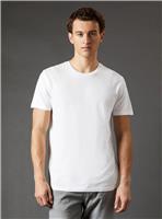 BURTON White 3 Pack Crew Neck T-Shirt S