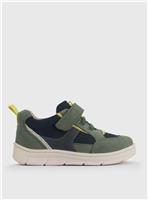 START-RITE Stride Khaki Nubuck Mix Trainer 5.5 Infant