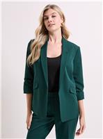 DOROTHY PERKINS Ruched Sleeve Blazer 14