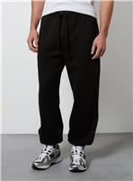 BURTON Black Straight Cuffed Jersey Joggers M